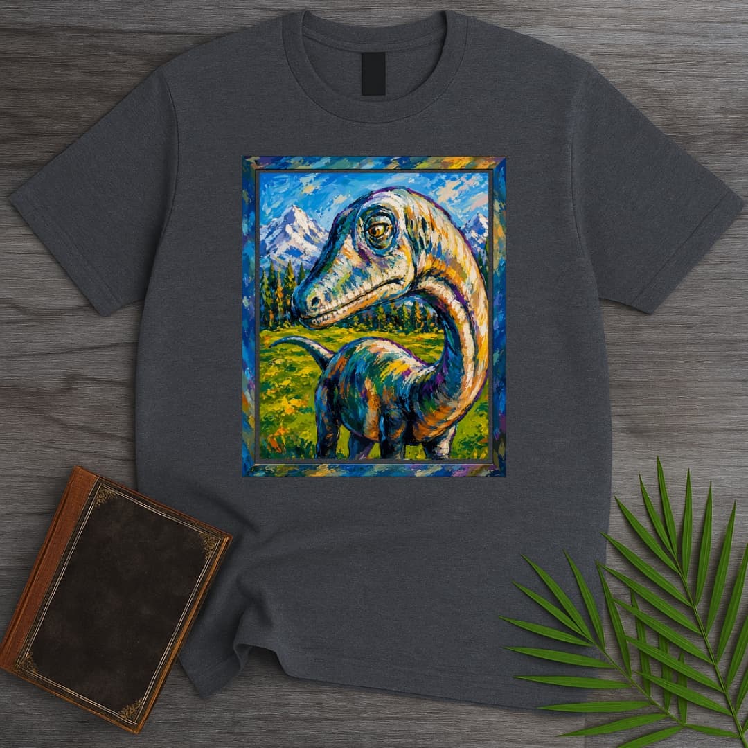 T-Shirt Dark Heather / S Impressionist Longneck T-Shirt