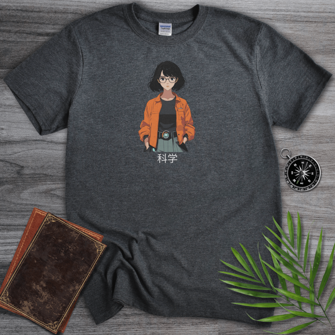 T-Shirt Dark Heather / S Japanese Science Anime Graphic T-Shirt