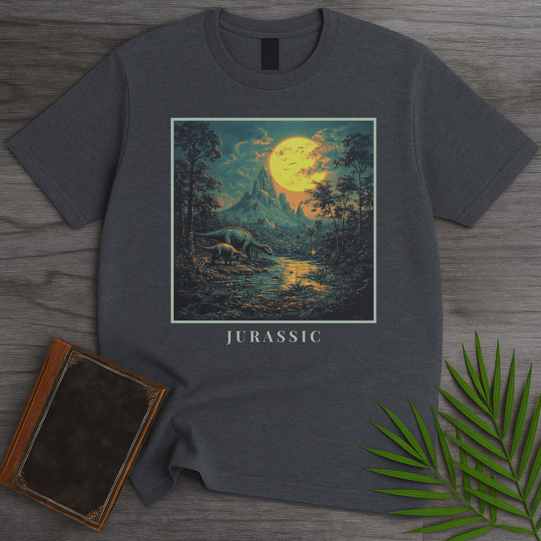 T-Shirt Dark Heather / S Jurassic Environment Graphic T-Shirt