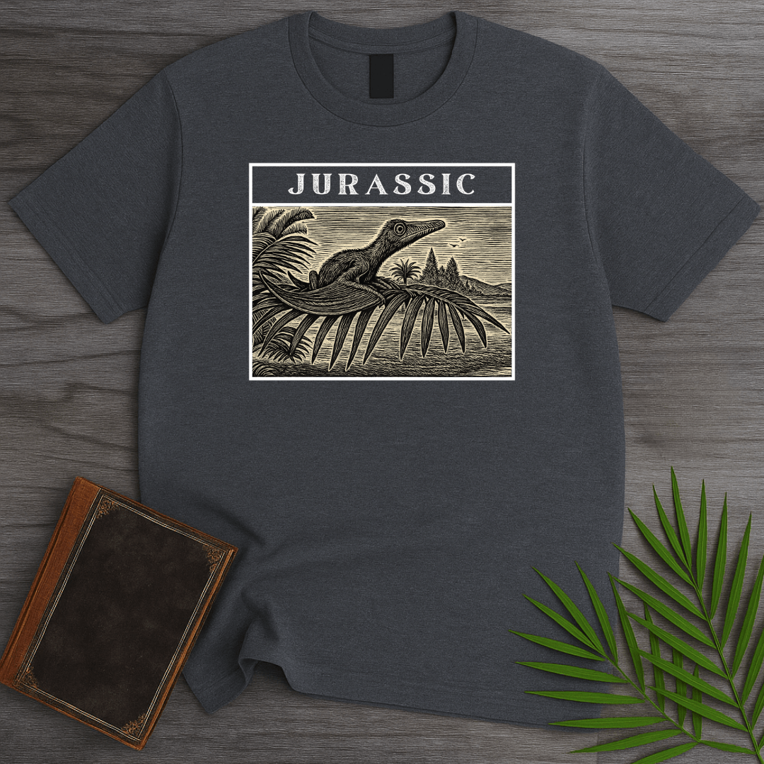 T-Shirt Dark Heather / S Jurassic Glider T-Shirt