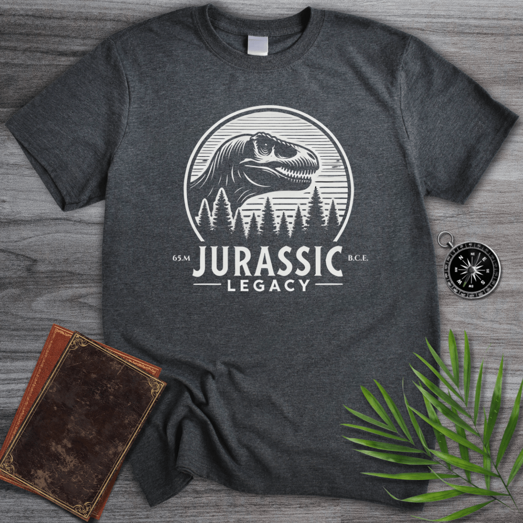 T-Shirt Dark Heather / S Jurassic Legacy 65m B.C.E. T-Shirt