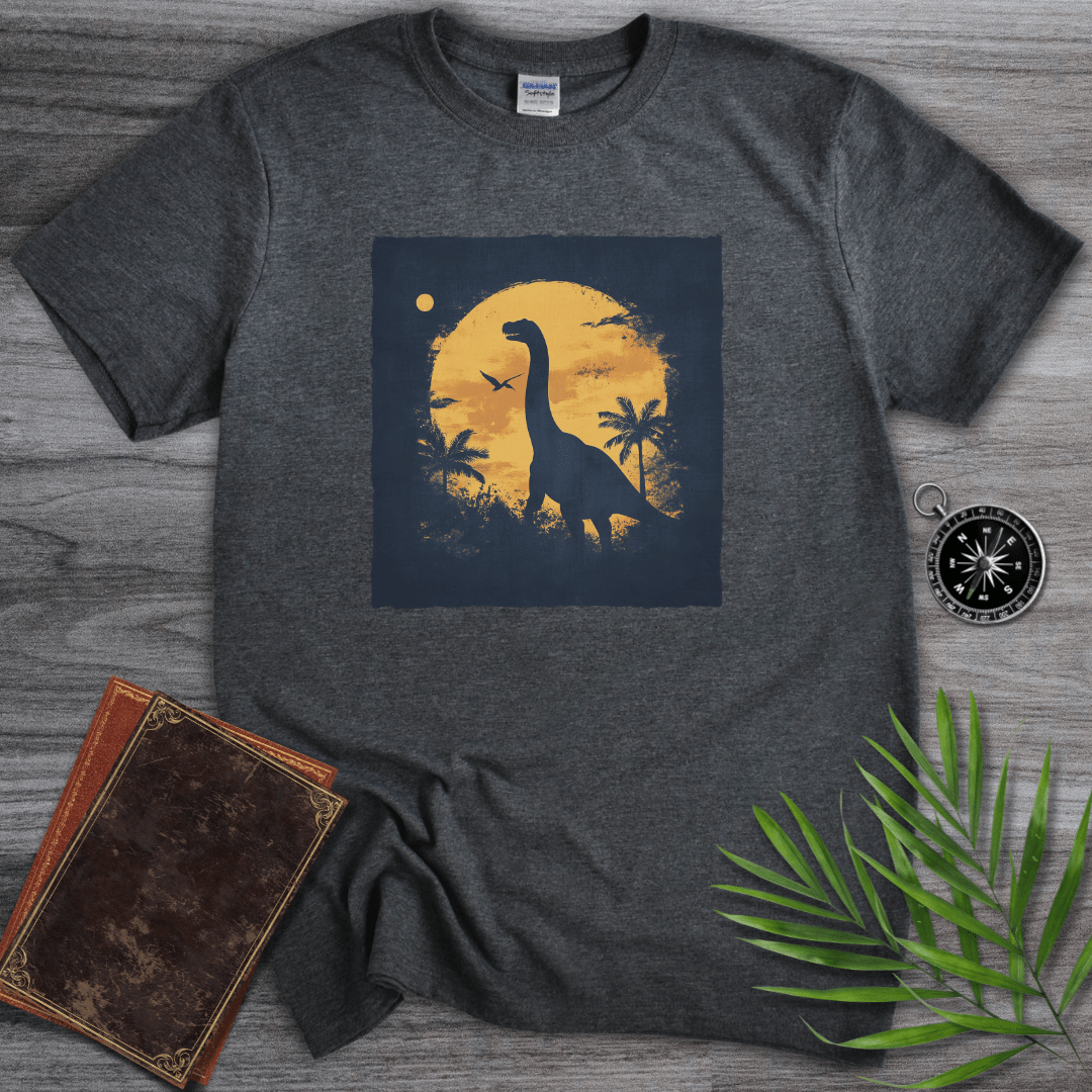 T-Shirt Dark Heather / S Jurassic Shadow Sunset T-Shirt