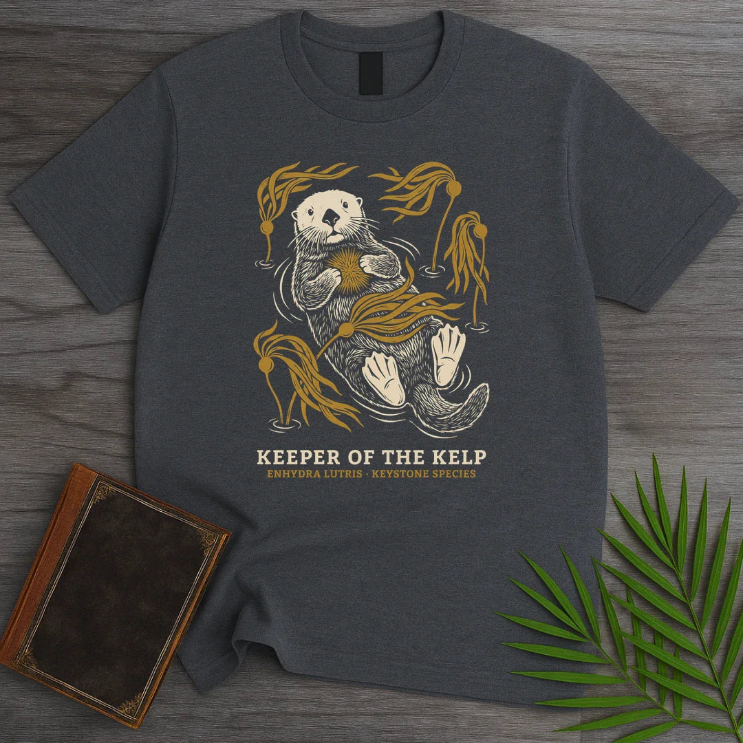 T-Shirt Dark Heather / S Kelp Keeper Sea Otter T-Shirt