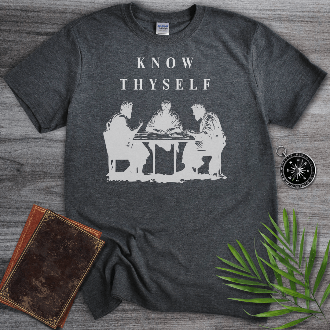 T-Shirt Dark Heather / S Know Thyself Graphic T-Shirt