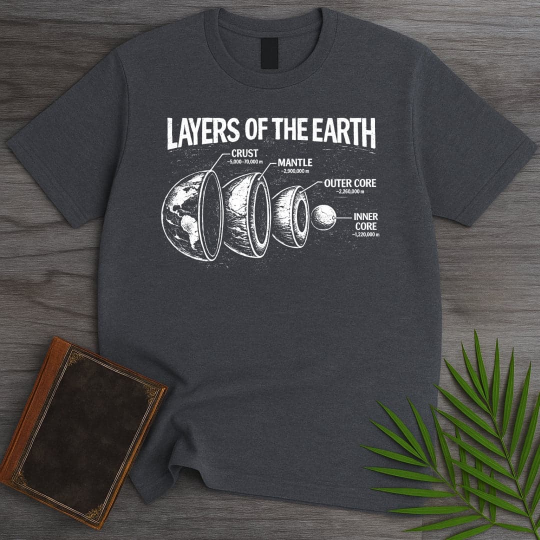T-Shirt Dark Heather / S Layers of the Earth T-Shirt