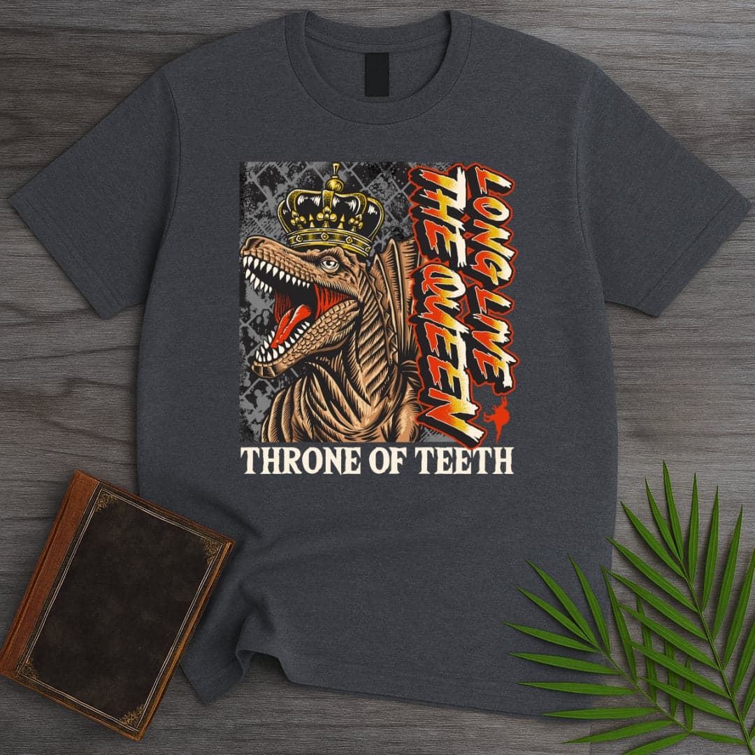 T-Shirt Dark Heather / S Long Live The Queen T-Shirt (Akbar Sansa)
