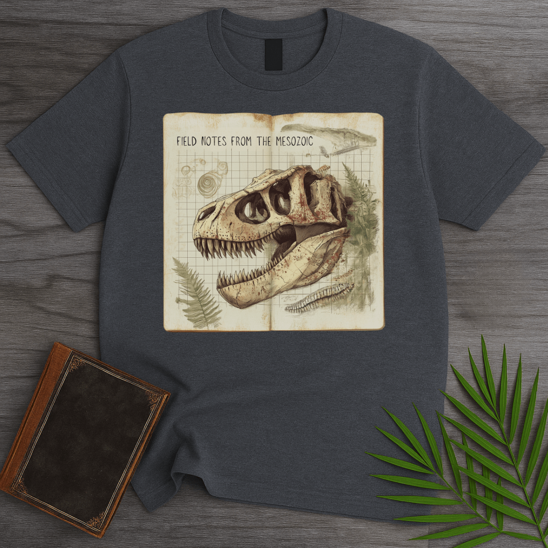 T-Shirt Dark Heather / S Mesozoic Fieldnotes T-Shirt