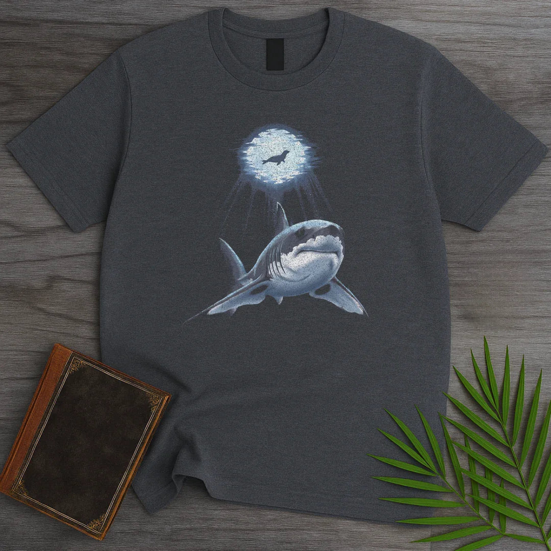 T-Shirt Dark Heather / S Midnight Great White T-Shirt