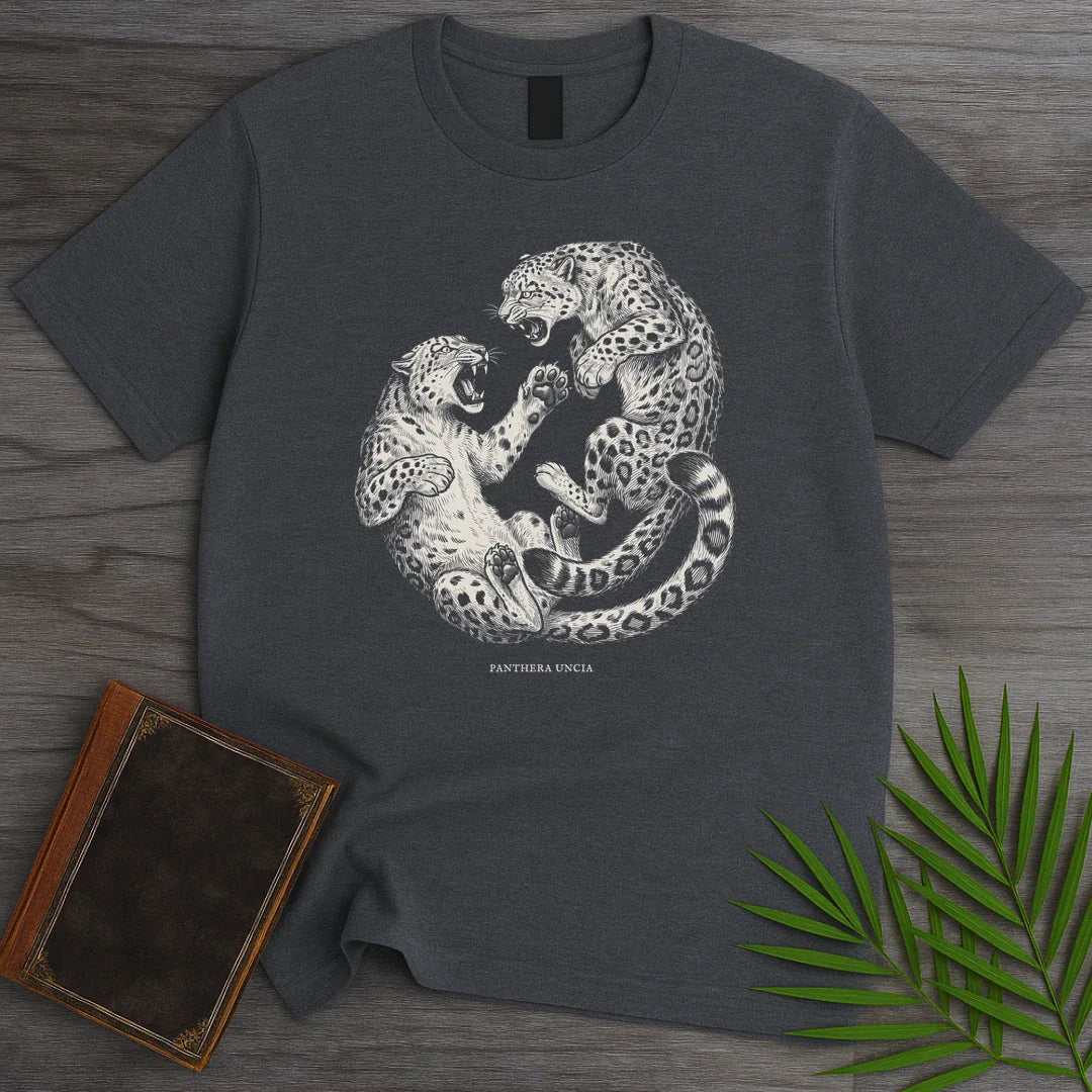 T-Shirt Dark Heather / S Mountain Clash Snow Leopards T-Shirt