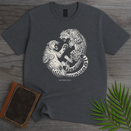 T-Shirt Dark Heather / S Mountain Clash Snow Leopards T-Shirt