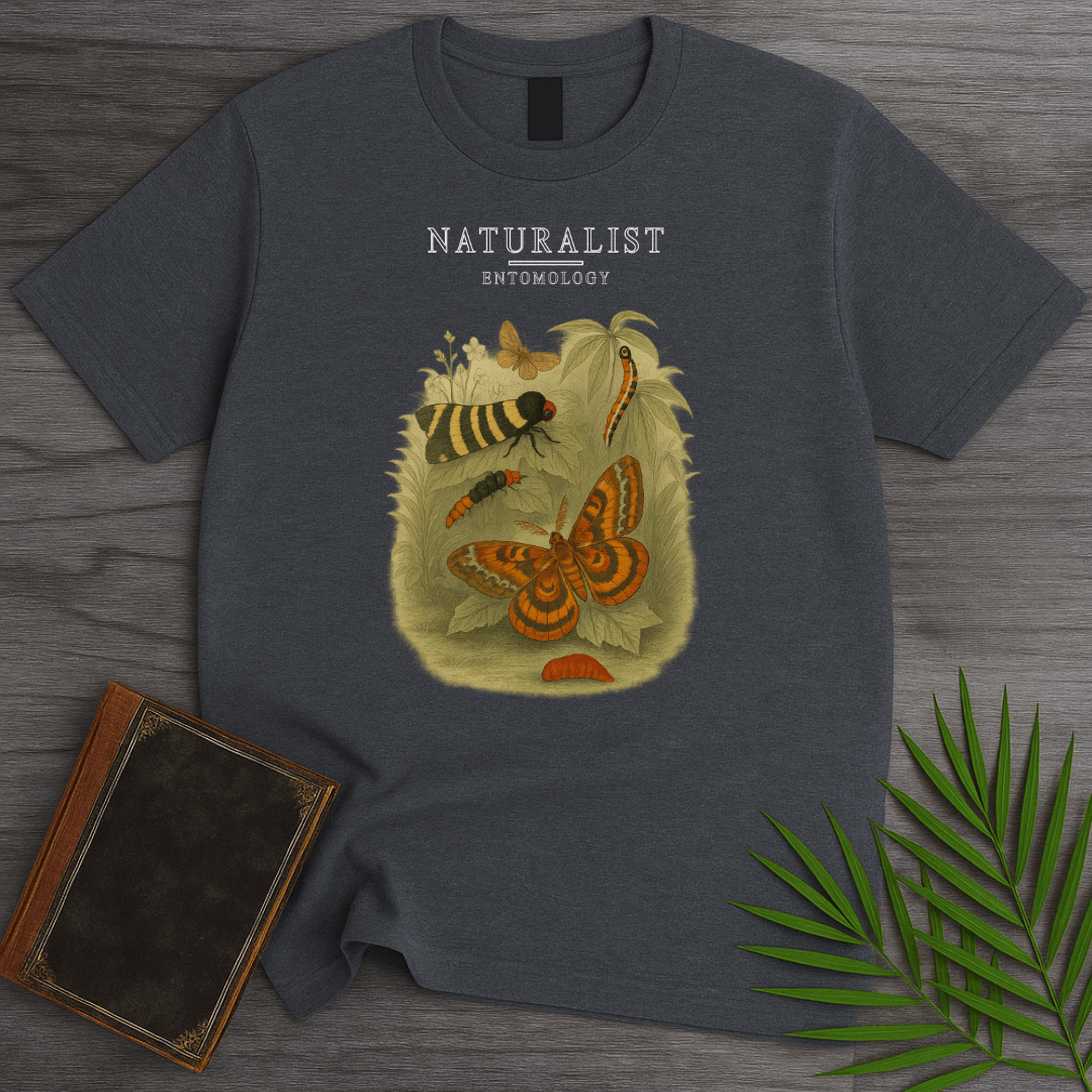 T-Shirt Dark Heather / S Natural Elements of Entomology T-Shirt