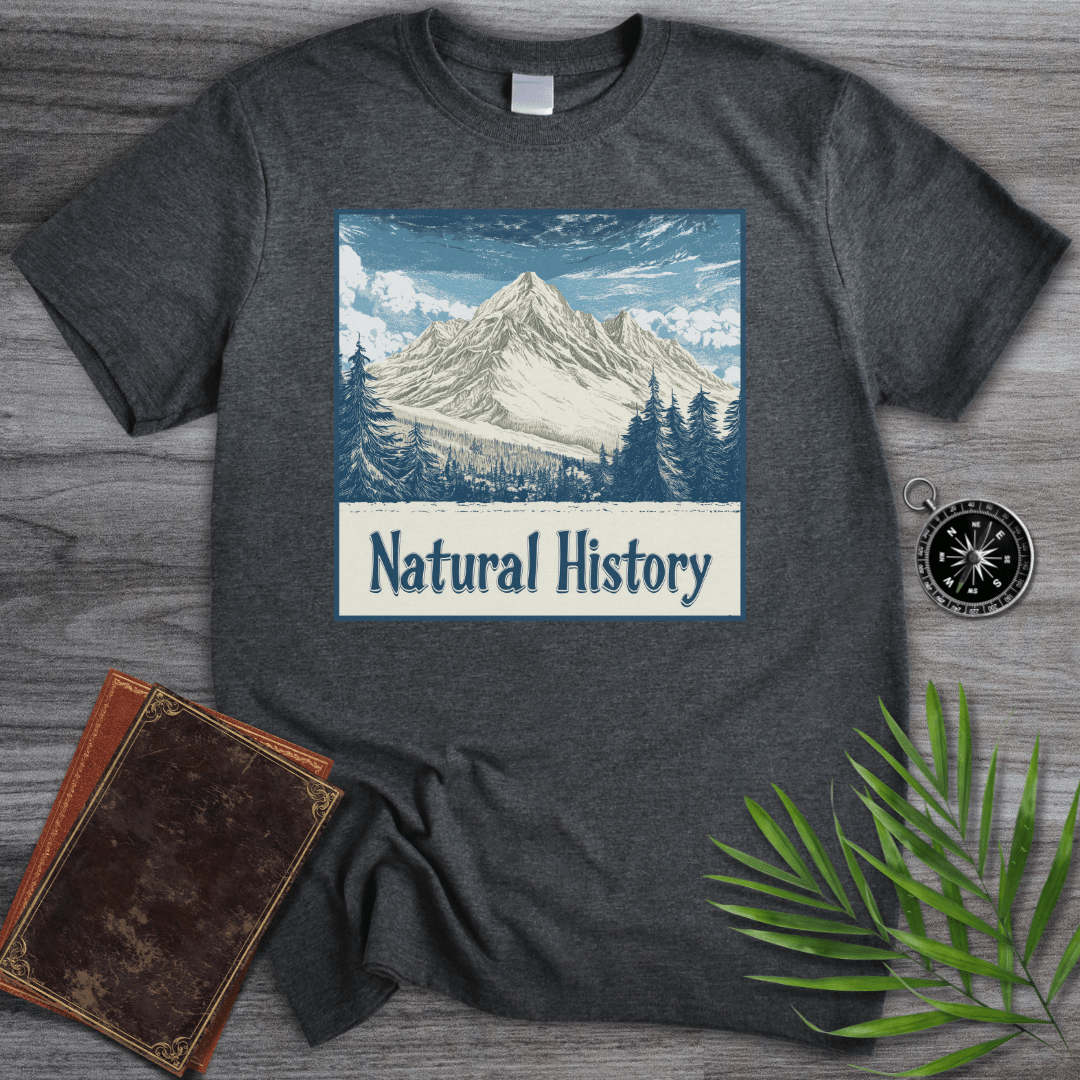 T-Shirt Dark Heather / S Natural Historical Landscape T-Shirt