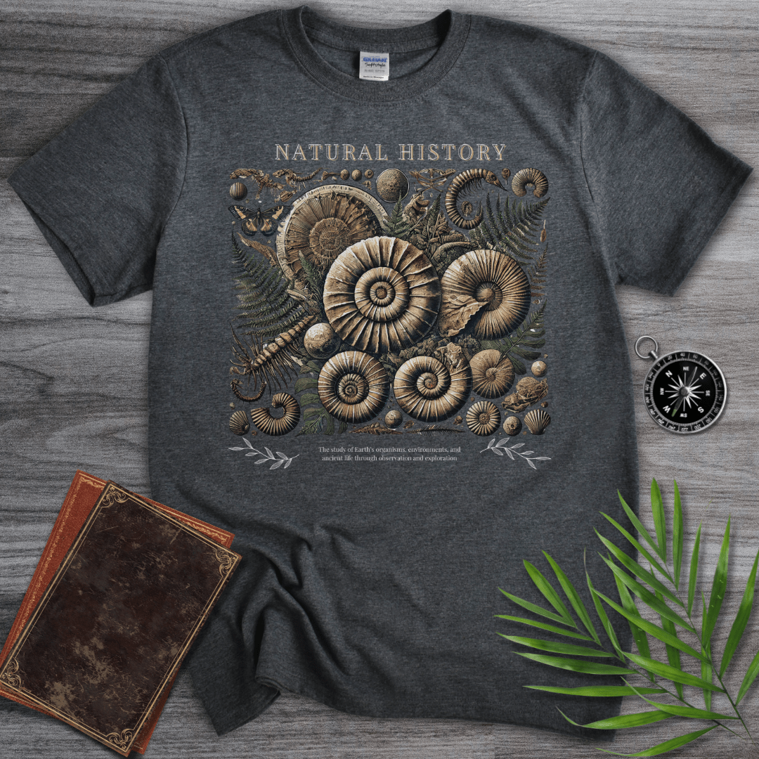 T-Shirt Dark Heather / S Natural History: Elements & Definition Graphic T-Shirt