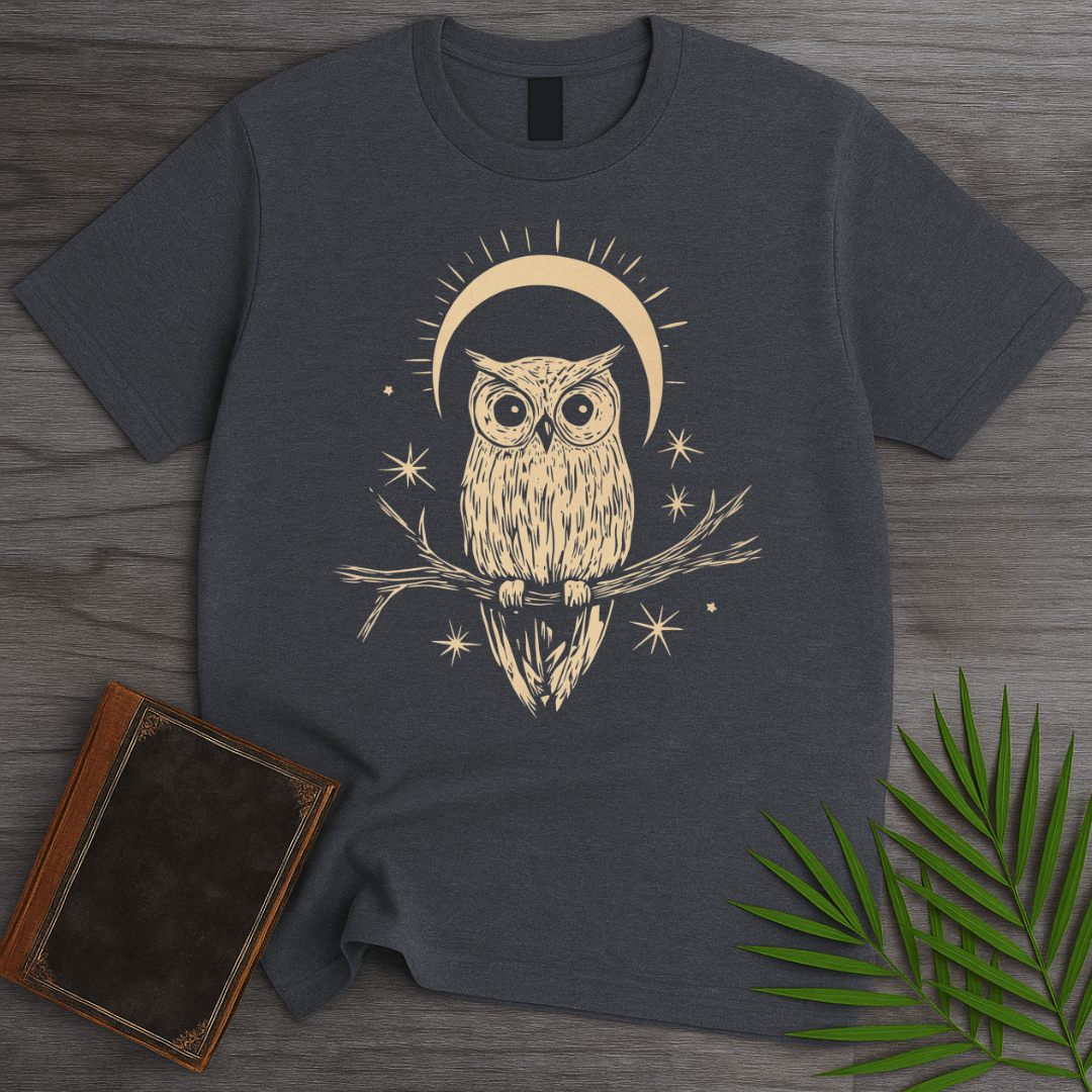 T-Shirt Dark Heather / S Night Owl Moonlight T-Shirt