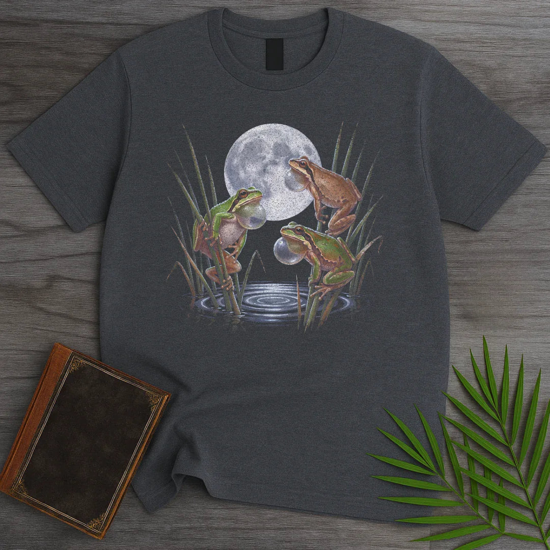 T-Shirt Dark Heather / S Pacific Chorus Frogs T-Shirt