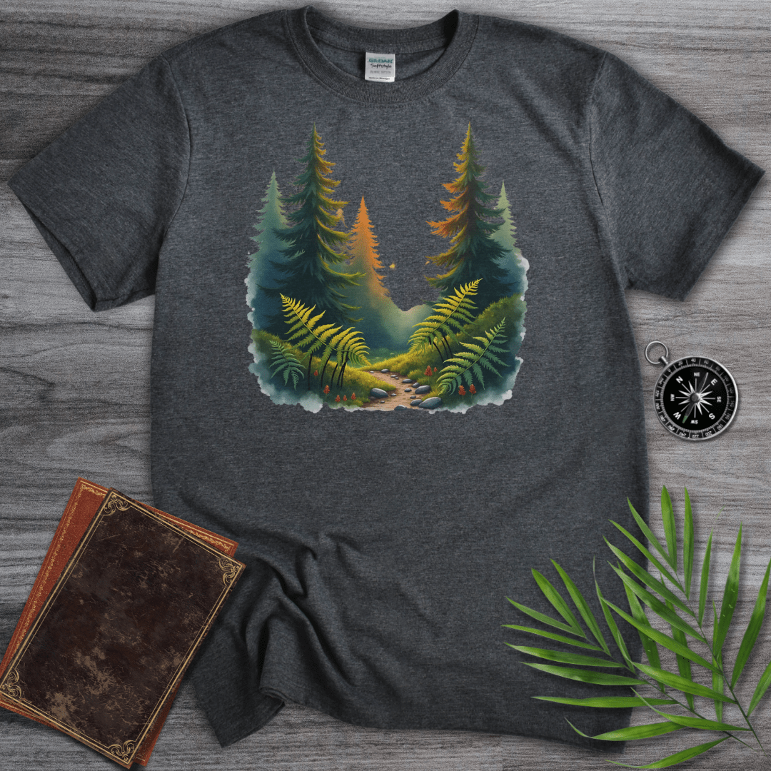 T-Shirt Dark Heather / S Paleo Biogeography Graphic T-Shirt