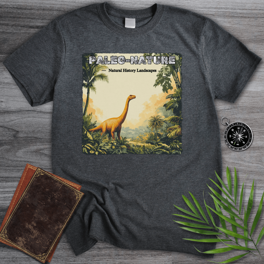 T-Shirt Dark Heather / S Paleo-Nature Landscapes T-Shirt