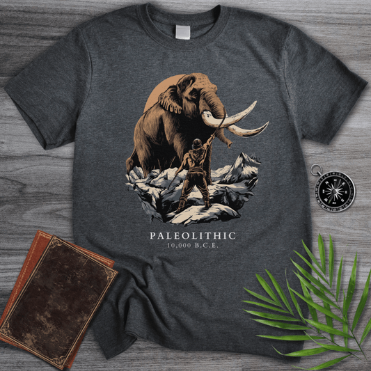 T-Shirt Dark Heather / S Paleolithic Mammoth BCE T-Shirt