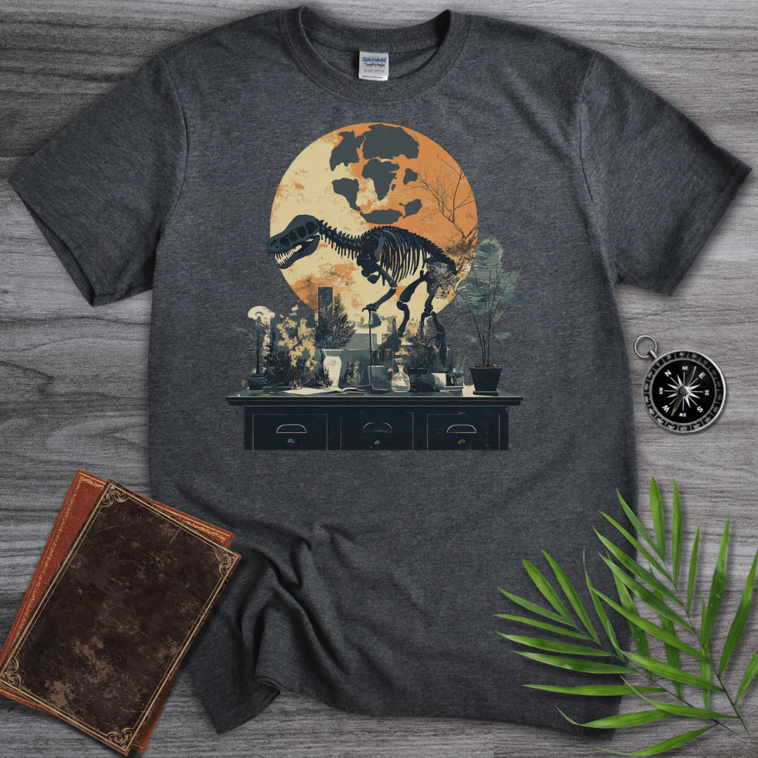 T-Shirt Dark Heather / S Pangea Paleontology Graphic T-Shirt