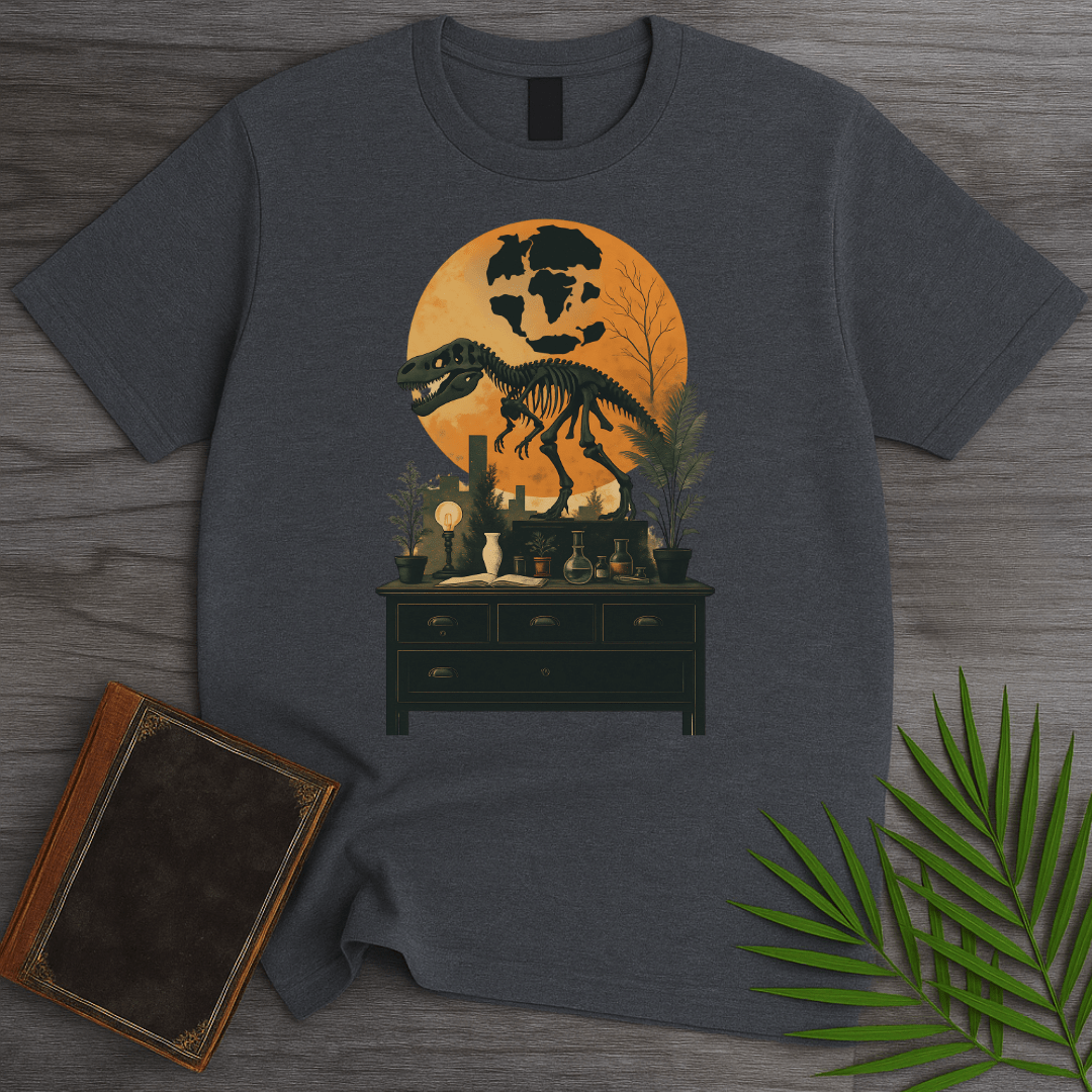 T-Shirt Dark Heather / S Pangea Paleontology Graphic T-Shirt