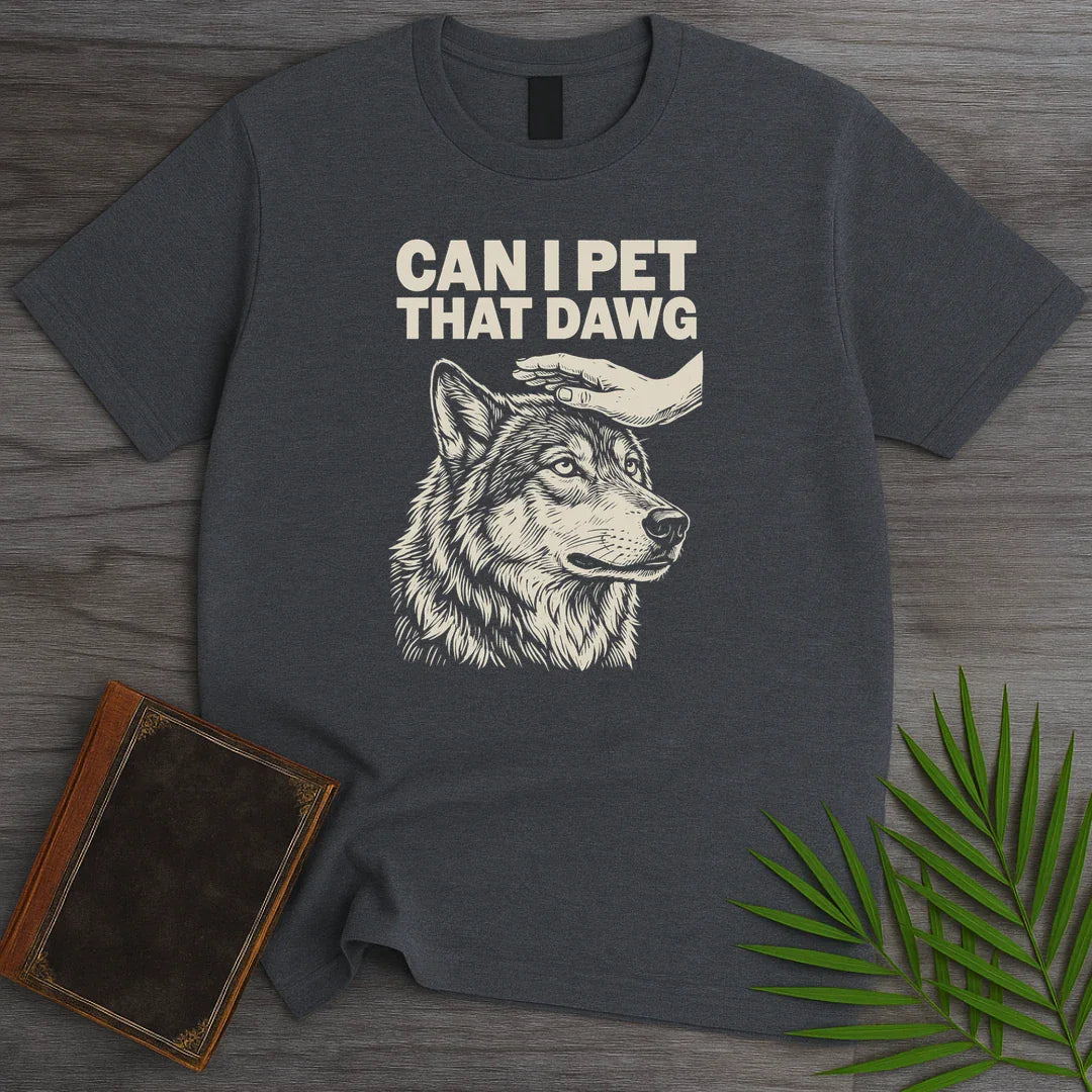 T-Shirt Dark Heather / S Pet That Dawg T-Shirt
