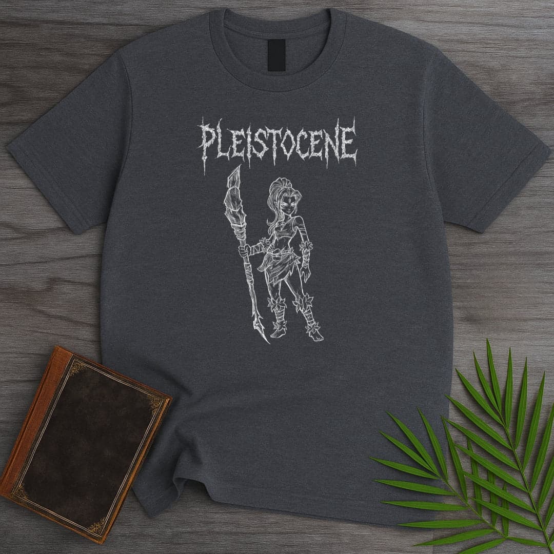 T-Shirt Dark Heather / S Pleistocene Hunter T-Shirt