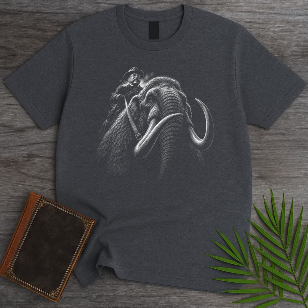 T-Shirt Dark Heather / S Roosevelt Mammoth Rider T-Shirt