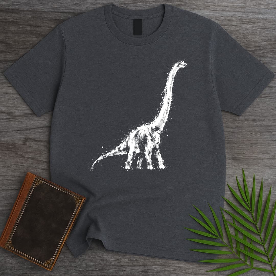 T-Shirt Dark Heather / S Sauropod Splash T-Shirt
