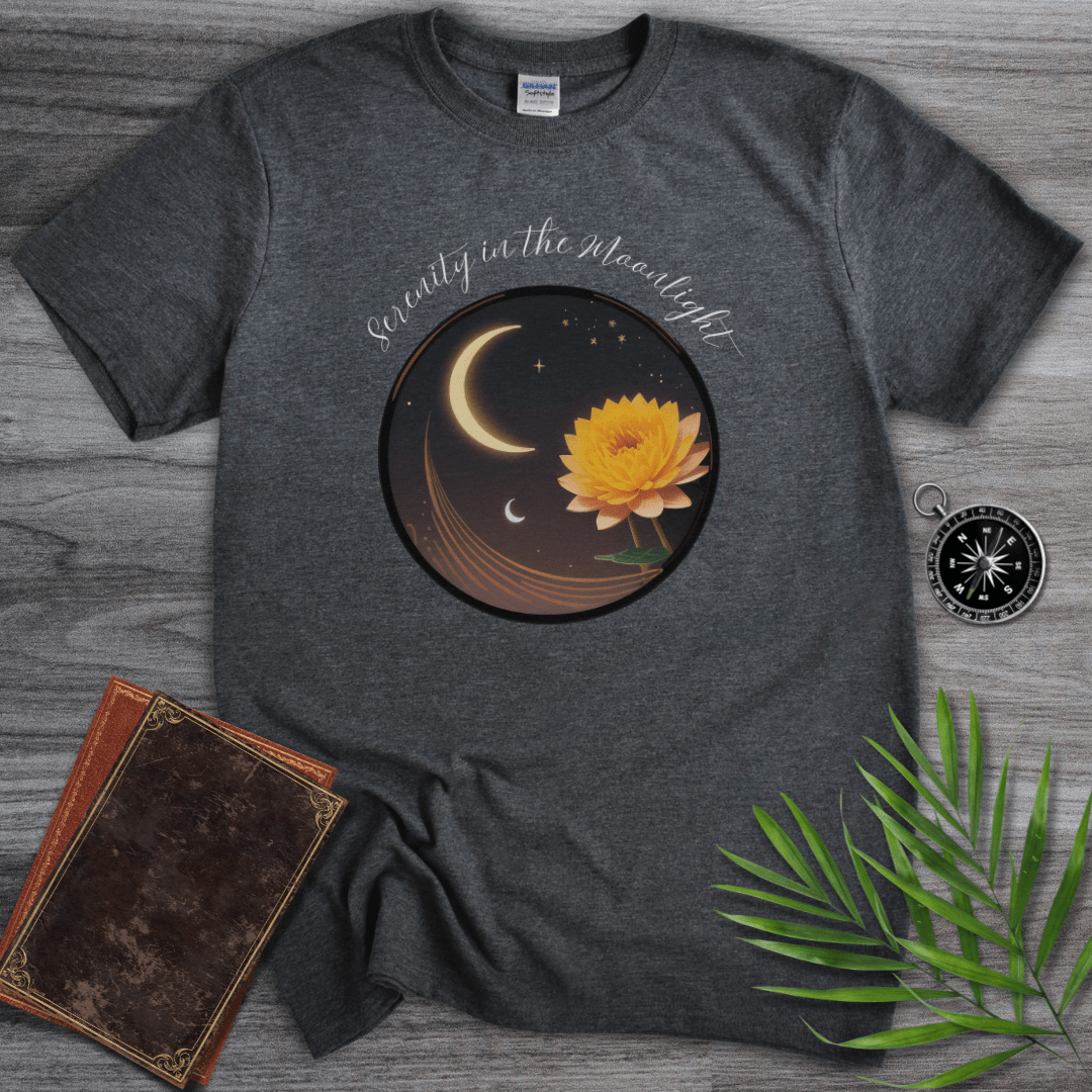 T-Shirt Dark Heather / S Serenity in the Moonlight T-Shirt