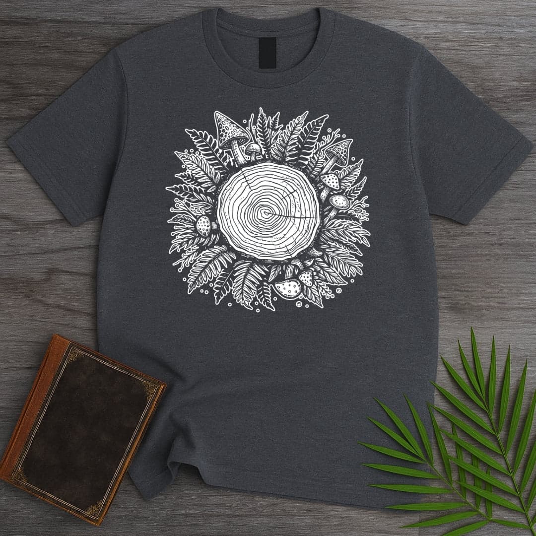 T-Shirt Dark Heather / S Simple Dendrochronology T-Shirt