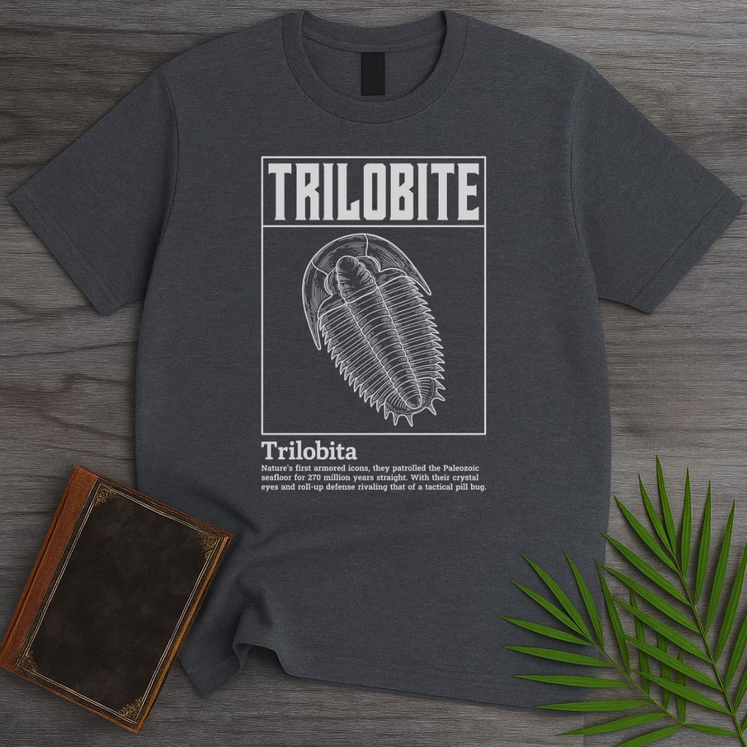T-Shirt Dark Heather / S Simply About Trilobite T-Shirt
