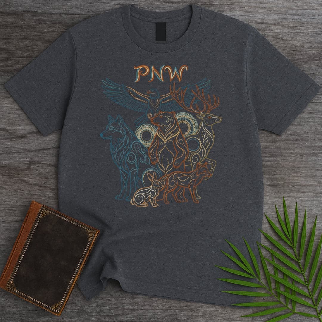 T-Shirt Dark Heather / S Spirits Of The PNW T-Shirt