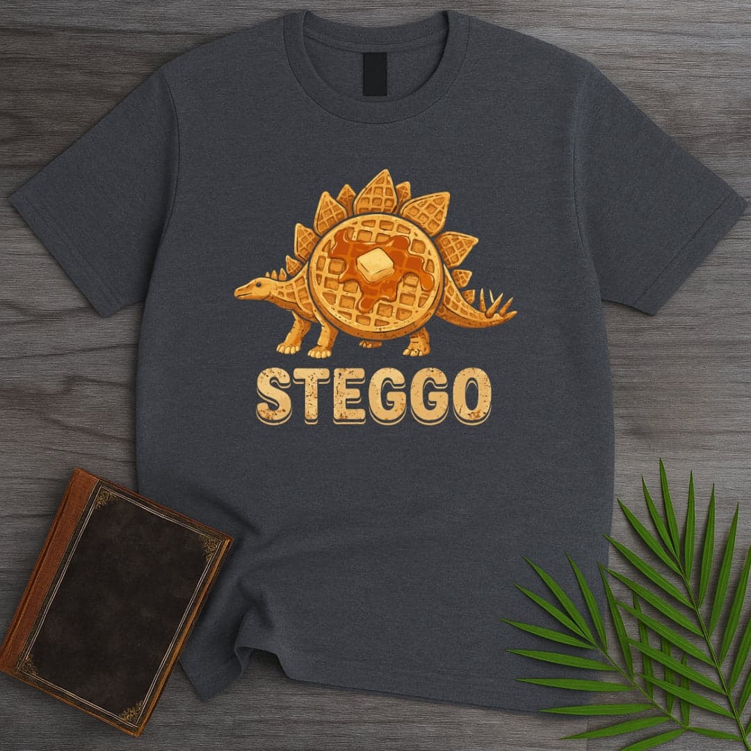 T-Shirt Dark Heather / S Steggo Waffles T-Shirt
