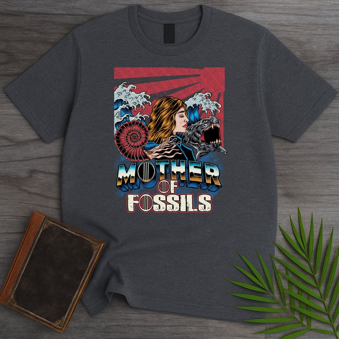T-Shirt Dark Heather / S Streetwear Mother of Fossils T-Shirt (Akbar Sansa)
