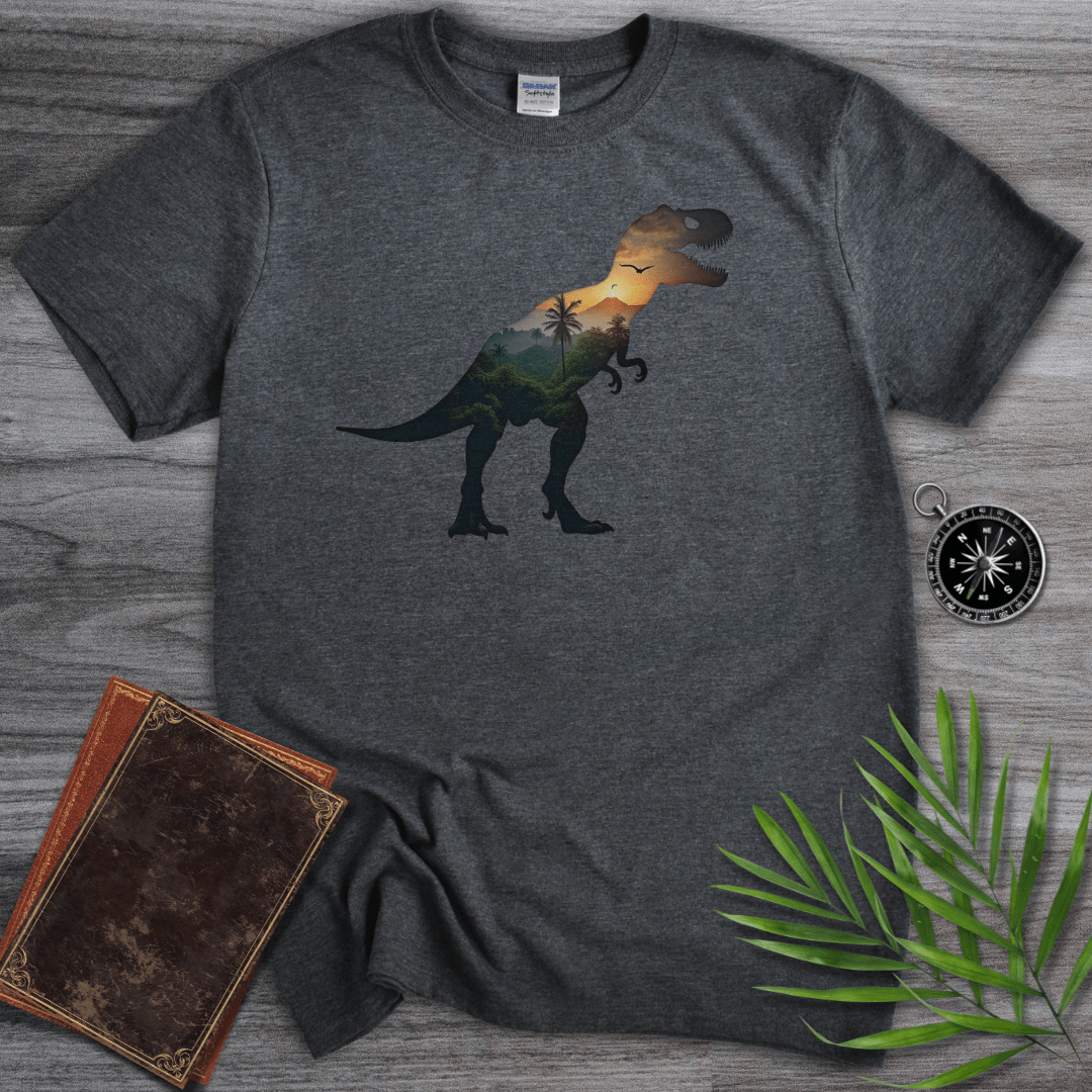 T-Shirt Dark Heather / S T-Rex Environment Silhouette Environment T-Shirt