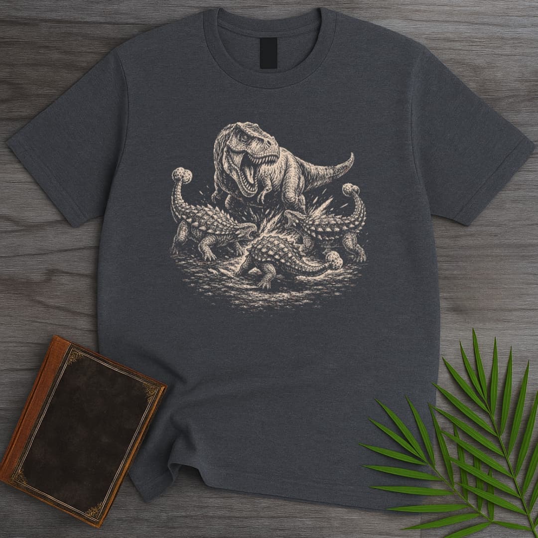 T-Shirt Dark Heather / S Tank vs Tyrant T-Shirt