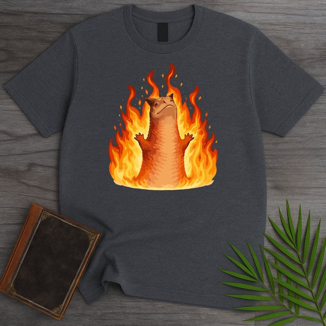 T-Shirt Dark Heather / S The Fire Carnotaurus T-Shirt