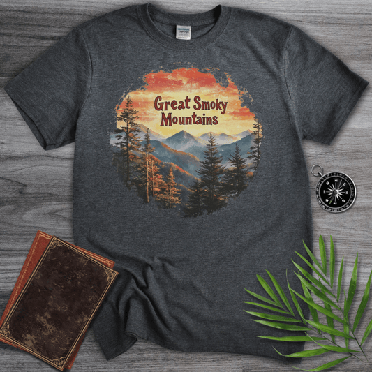 T-Shirt Dark Heather / S The Great Smoky Mountains T-Shirt