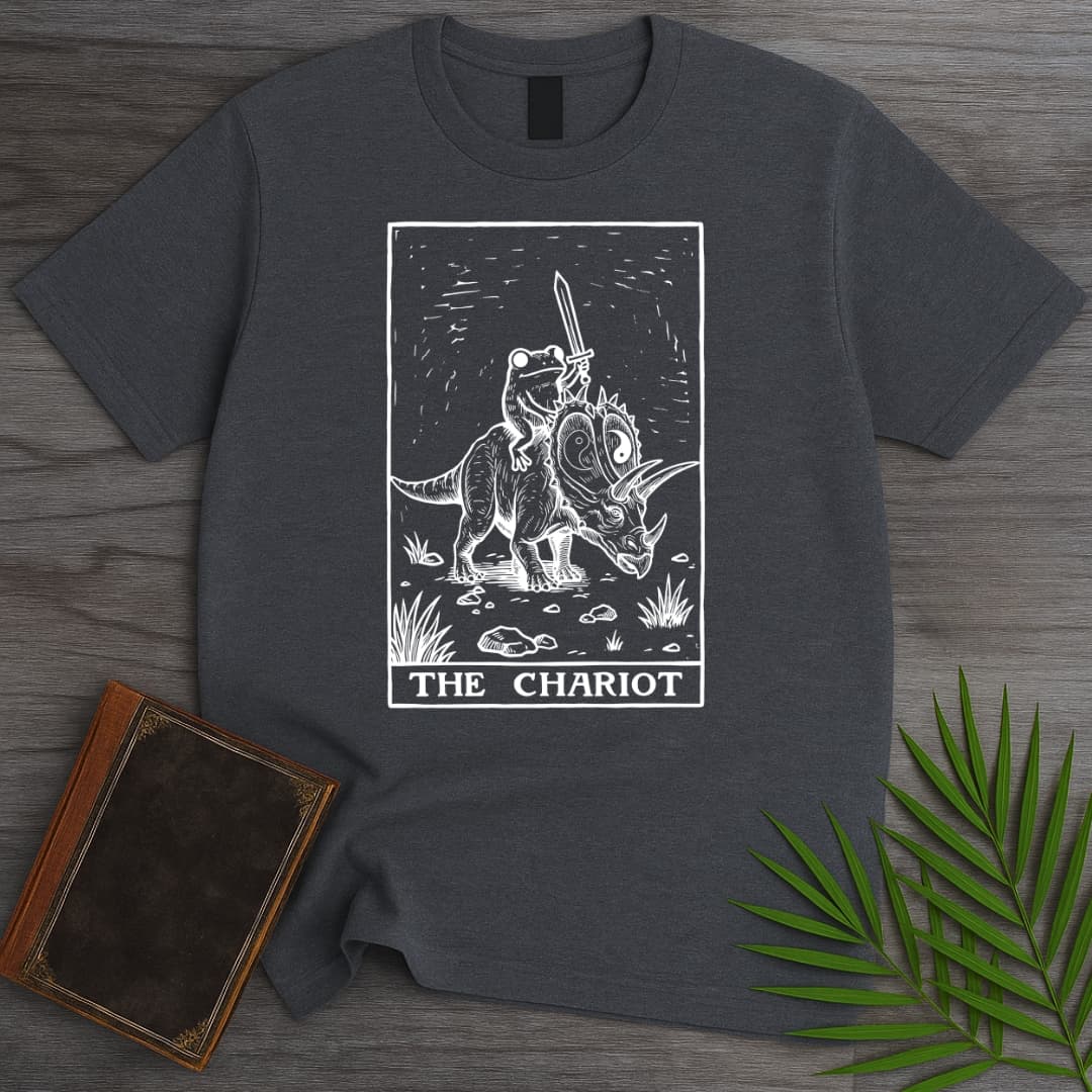 T-Shirt Dark Heather / S The Late Cretaceous Chariot T-Shirt