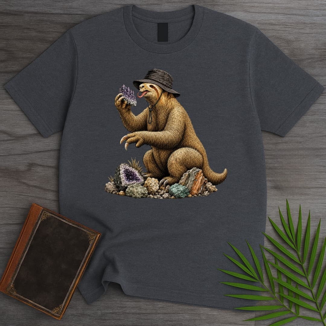 T-Shirt Dark Heather / S The Mylodon Geologist T-Shirt