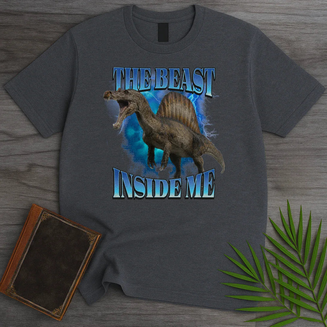 T-Shirt Dark Heather / S The Spino Beast Inside T-Shirt