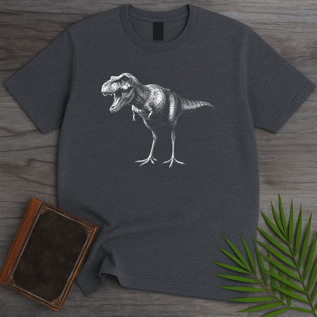T-Shirt Dark Heather / S The T.rex Chicken T-Shirt
