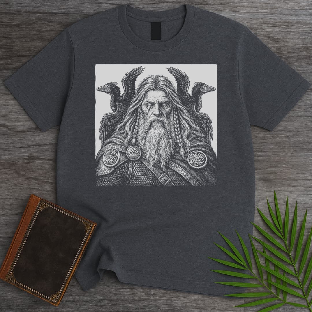 T-Shirt Dark Heather / S Valhalla Before Birds T-Shirt