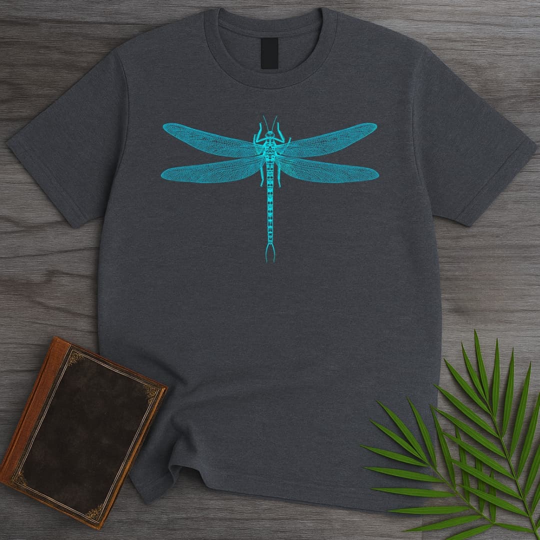 T-Shirt Dark Heather / S Vintage Meganeura T-Shirt