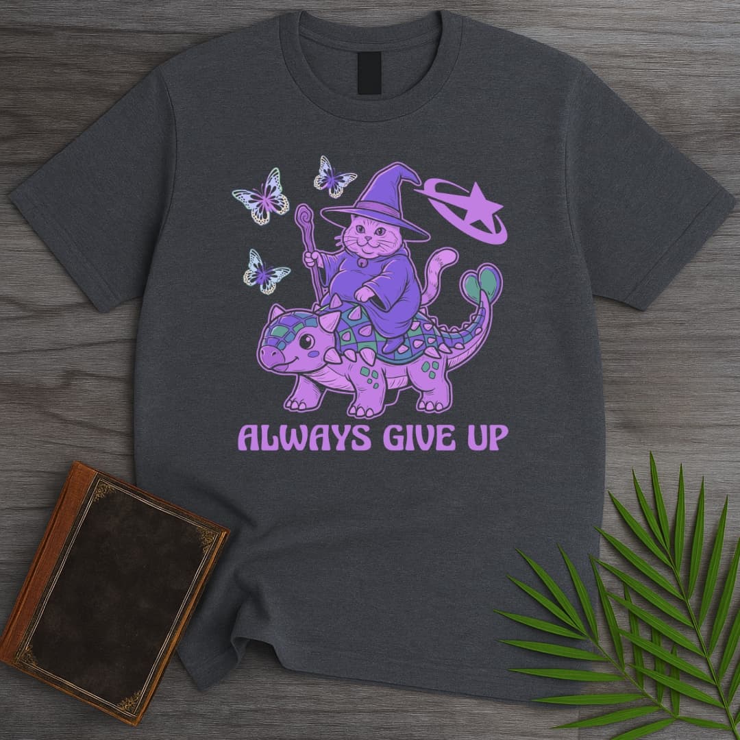T-Shirt Dark Heather / S Wise Wizard Words T-Shirt