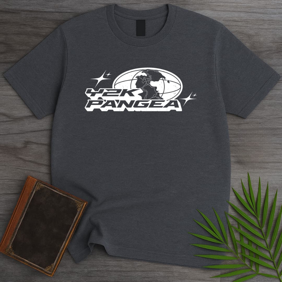 T-Shirt Dark Heather / S Y2K Pangea T-Shirt