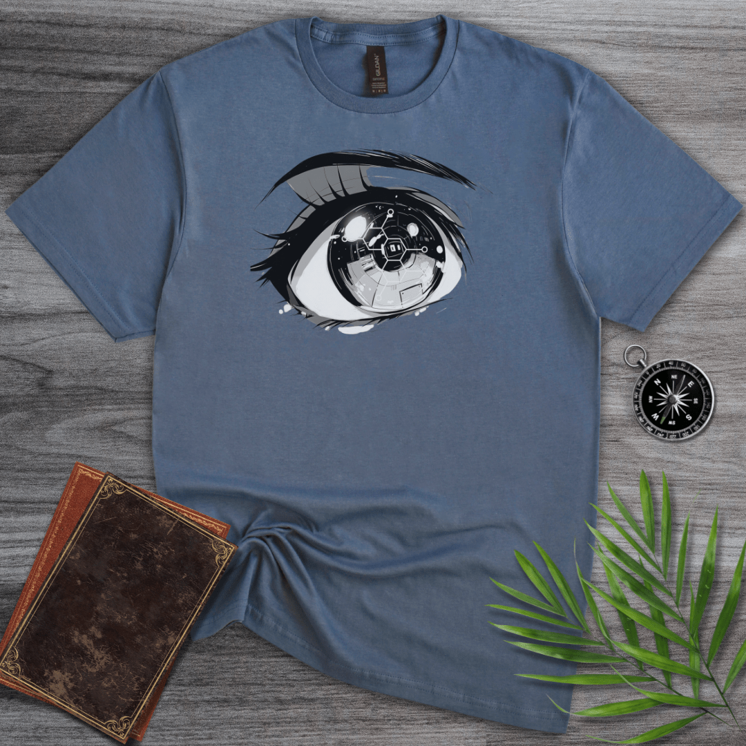 T-Shirt Heather Indigo / S An Eye for Biochemistry Graphic T-Shirt