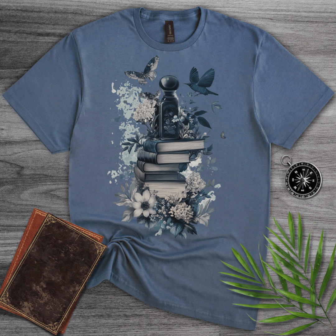 T-Shirt Heather Indigo / S Blue-Ink Natural Elements of Knowledge T-Shirt