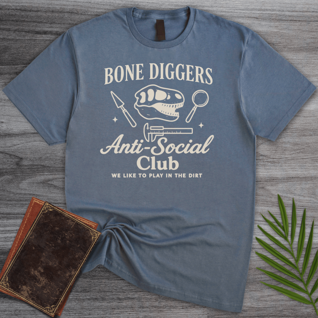 T-Shirt Heather Indigo / S Bone Diggers Club T-Shirt