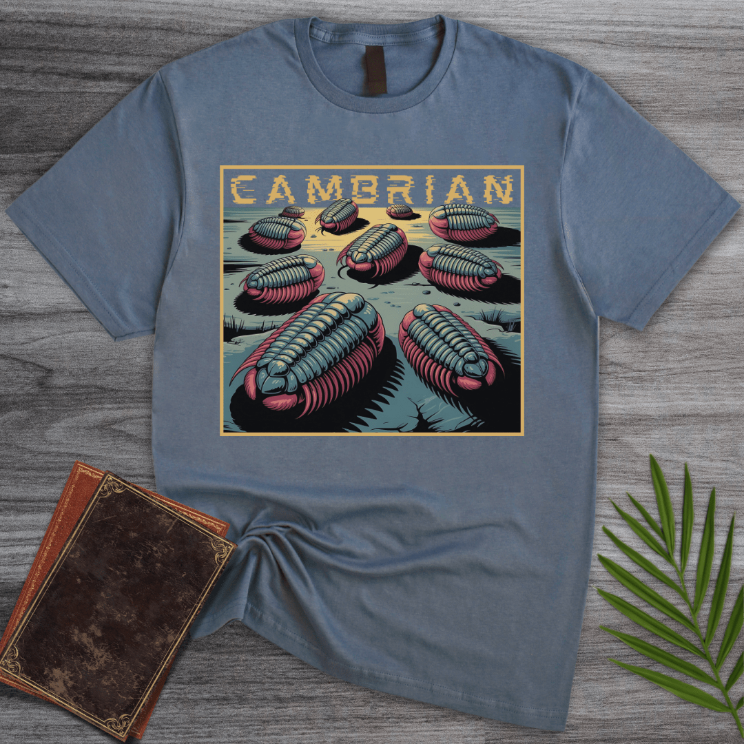 T-Shirt Heather Indigo / S Cambrian Crawlers T-Shirt